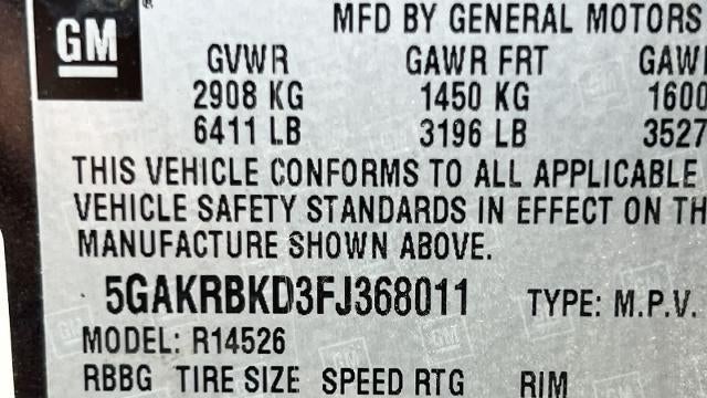 2015 Buick Enclave Leather