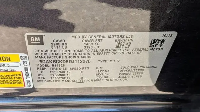 2013 Buick Enclave Leather