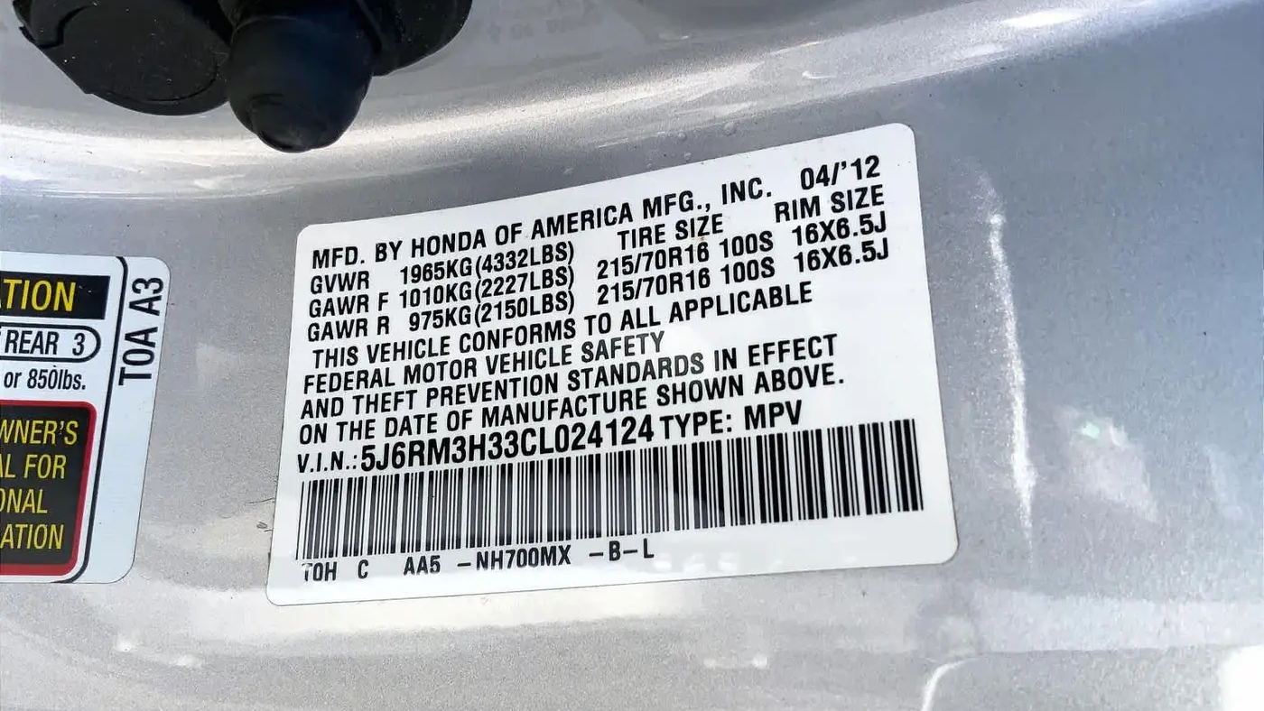 2012 Honda CR-V LX