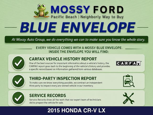 2015 Honda CR-V LX — photo 1 of 4