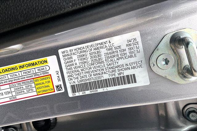 2026 Honda CR-V - $37,080
