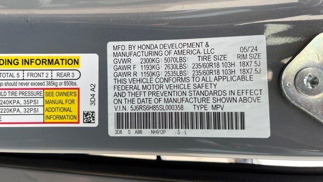 2025 Honda CR-V Hybrid Sport-L