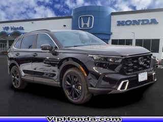 2023 Honda CR-V Hybrid with Crystal Black Pearl Exterior
