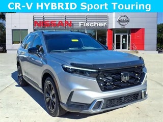 2023 Honda CR-V Hybrid with Meteorite Gray Metallic Exterior
