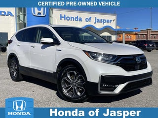 2022 Honda CR-V Hybrid with Platinum White Pearl Exterior