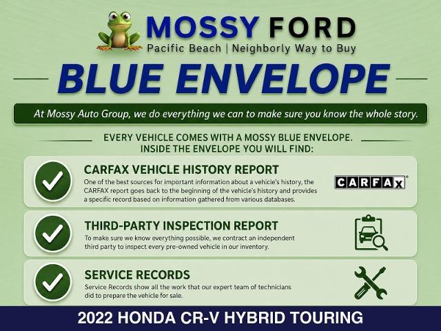 2022 Honda CR-V Hybrid Touring — photo 1 of 11