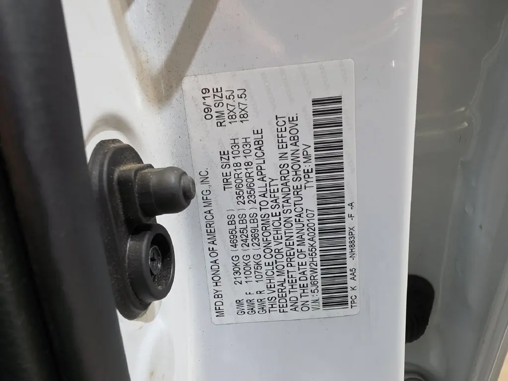 2019 Honda CR-V - $20,275