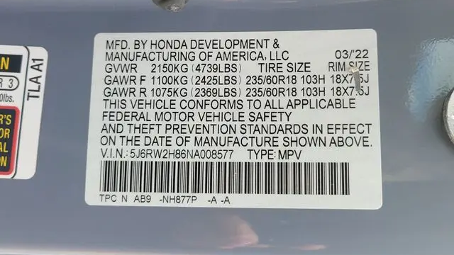 2022 Honda CR-V EX-L