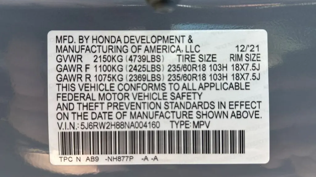 2022 Honda CR-V EX-L