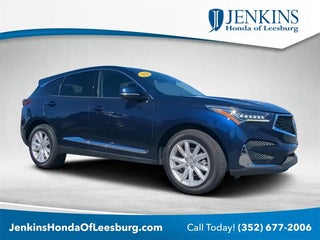 2019 Acura RDX with Fathom Blue Pearl Exterior