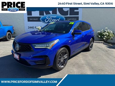 Photo of a 2019 Acura RDX 4DR SUV W/A-Spec Package for sale