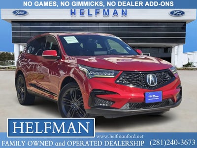 2019 Acura RDX 4DR SUV W/A-Spec Package