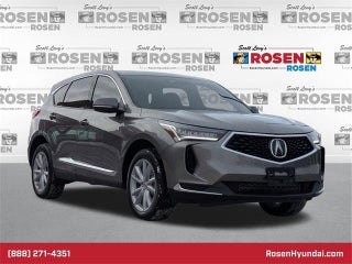 2022 Acura RDX with Lunar Silver Metallic Exterior