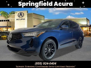 2026 Acura RDX with Canyon River Blue Metallic Exterior