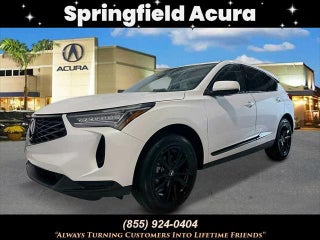 2026 Acura RDX with Platinum White Pearl Exterior