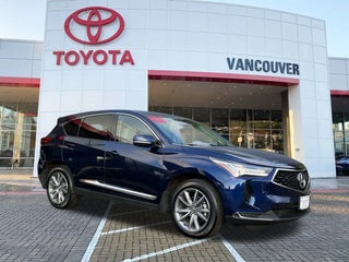 2024 Acura RDX with Fathom Blue Pearl Exterior