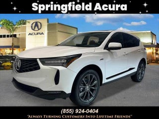2026 Acura RDX with Platinum White Pearl Exterior