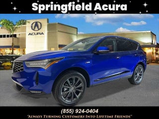 2026 Acura RDX with Apex Blue Pearl Exterior