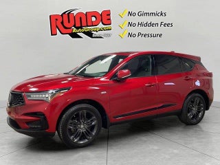 2021 Acura RDX with Performance Red Pearl Exterior
