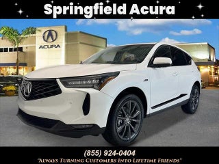 2026 Acura RDX with Platinum White Pearl Exterior