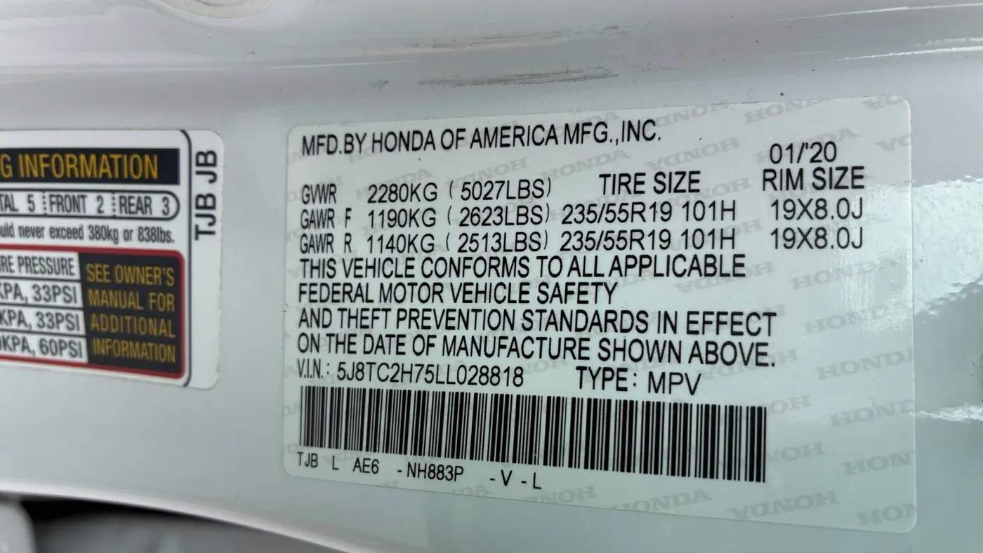 2020 Acura RDX SH-AWD w/Advance