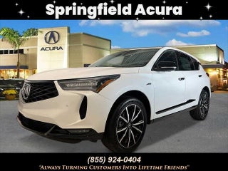 2026 Acura RDX with Platinum White Pearl Exterior