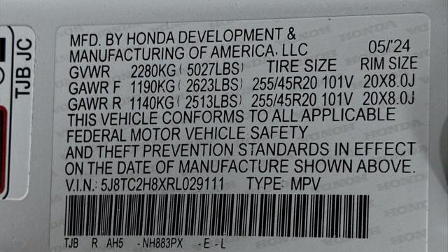 2024 Acura RDX SH-AWD w/Advance w/A-SPEC