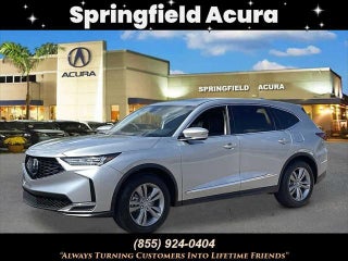 2026 Acura MDX with Solar Silver Metallic Exterior