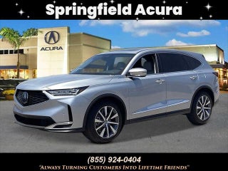 2026 Acura MDX with Solar Silver Metallic Exterior