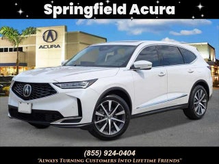2026 Acura MDX with Platinum White Pearl Exterior