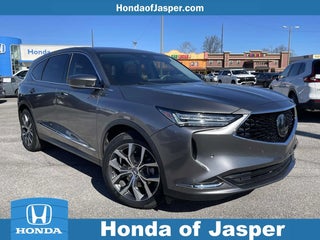 2022 Acura MDX with Liquid Carbon Metallic Exterior