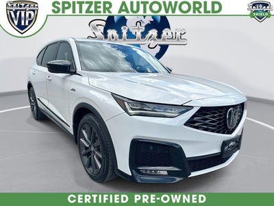 Photo of a 2025 Acura MDX SH-AWD 4DR SUV W/A-Spec Package for sale