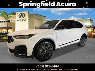 2026 Acura MDX with Platinum White Pearl Exterior