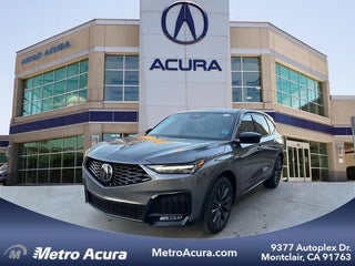 2026 Acura MDX with Liquid Carbon Metallic Exterior