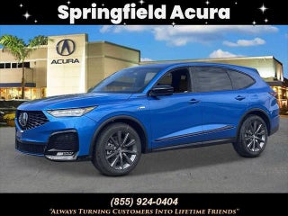2026 Acura MDX with Double Apex Blue Pearl Exterior