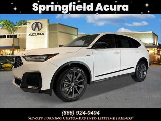 2026 Acura MDX with Platinum White Pearl Exterior