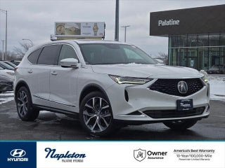 2023 Acura MDX with Platinum White Pearl Exterior