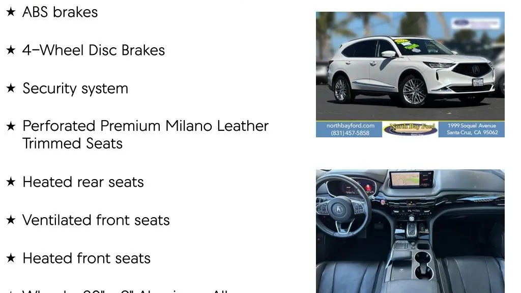 2023 Acura MDX SH-AWD w/Advance