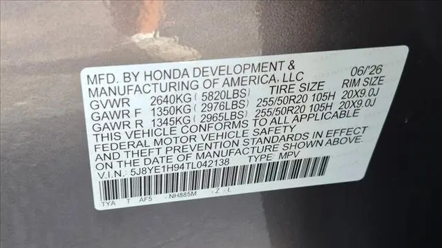 2026 Acura MDX SH-AWD  w/A-SPEC w/Advance