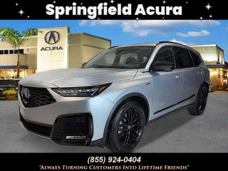 2026 Acura MDX with Solar Silver Metallic Exterior