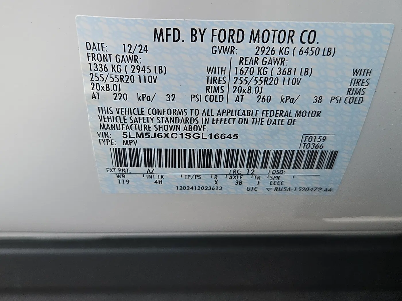 2025 Lincoln Aviator - $58,157