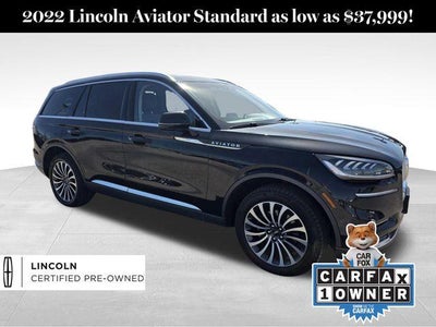 2022 Lincoln Aviator AWD Standard 4DR SUV