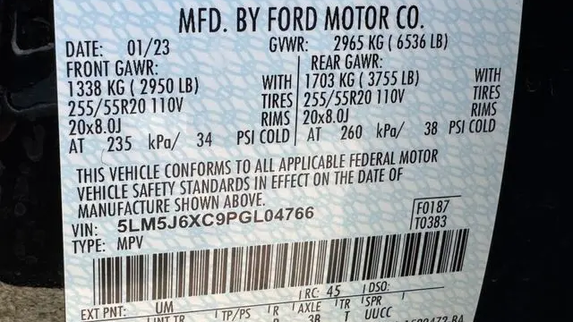 2023 Lincoln Aviator Standard