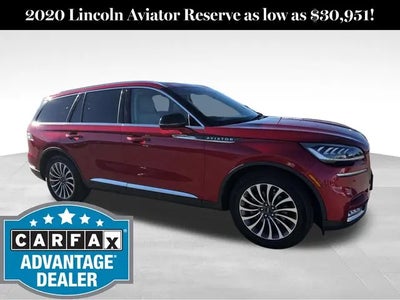 2020 Lincoln Aviator Reserve 4DR SUV