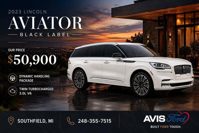 2023 Lincoln Aviator - $50,900