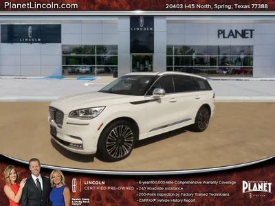 2022 Lincoln Aviator AWD Black Label 4DR SUV