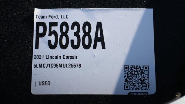 2021 Lincoln Corsair Standard