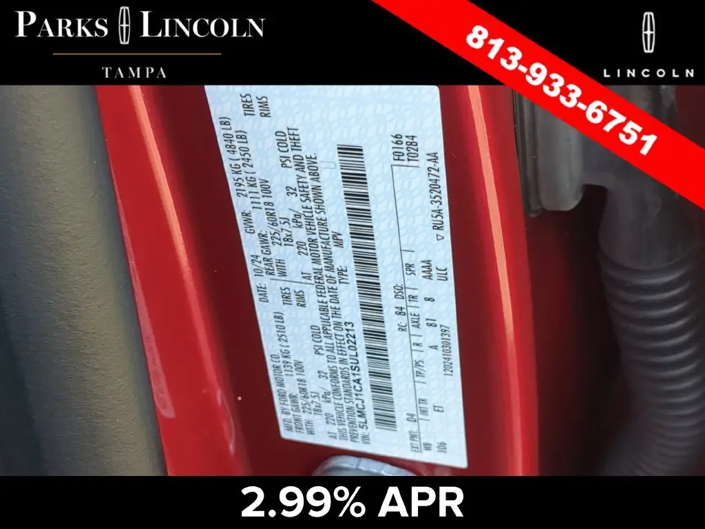 2025 Lincoln Corsair - $37,500