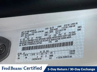 2022 Lincoln Corsair AWD Standard 4DR SUV