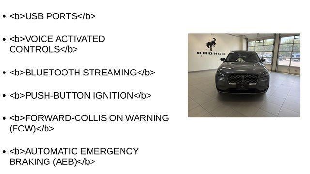 2021 Lincoln Corsair Standard